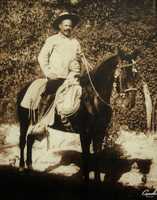 General Pancho Villa in Mexico City in 1914 fr Casasola [courtesy www.reporternews.com) (2).jpg